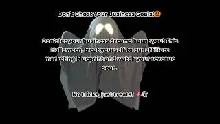 🎃 Don't Ghost Your Business Goals! 🎃 #pumpkin #october #dfm