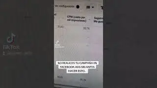 NO REALICES TU CAMPAÑA DE FACEBOOK ADS SIN ANTES ANALIZAR ESTO...  #fyp #parati #foryou 1 #fyp