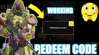 June 6 Redeem Code CODM || Codm Redemption center || CODM Redeem Code