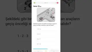 2024 ÇIKMIŞ EHLİYET SINAV SORULARI ve cevapları 