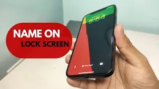 How to Add your name on iPhone lock screen Bypass Safar Verification puzzles?