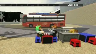 cùng KidCat với lơ xe đi kiếm tiền bằng con xe cỏ - bus driver vietnam 2