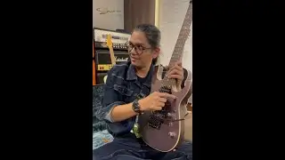 PART 1 - Shüe Guitars 7 strings Aku dan Oja.. guna kayu local je? 😳