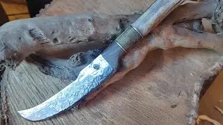 нож кованный 60С2
