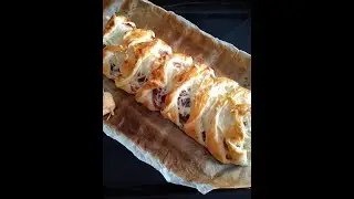 Blätterteig mit Spinat
