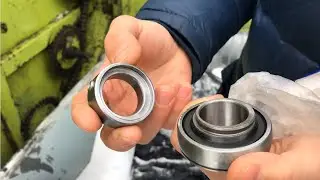 How to replace a roller bearing on a Claas 44 46 62 66