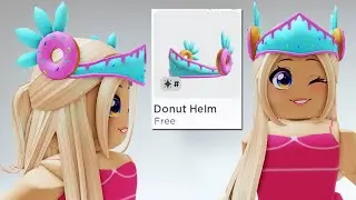 GET THIS FREE SIMPSONS DONUT HELM ITEM NOW 🤗 THE SIMPSONS ROBLOX LIMITED