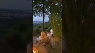 Вечер в ресторане под закат