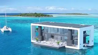 La casa flotante más moderna está en Miami, Arkup