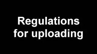 Regulations for Uploading to HardCutCinema