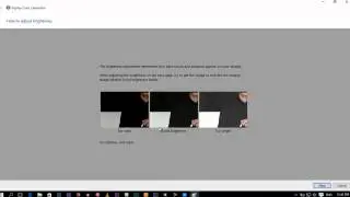 Color Calibration in Windows 10