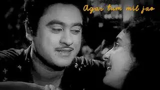 What if 'Agar Tum Mil Jao' was sung by 'Kishore Kumar' | 4th White | AI Cover