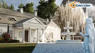 Watch Me Turn a Simple Photo into an Incredible 3D Scene in Blender 3D!