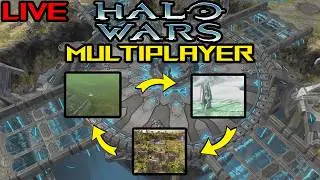 Map Changes Every Match-Halo Wars Multiplayer LIVE