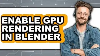 How to Enable Gpu Rendering in Blender (full Guide)