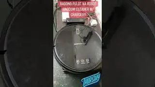 New Vaccum Robot from Dumpster charging is working!!!