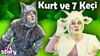 Kurt ve 7 Küçük Keçi | Türkçe Masallar Hikayeler | A Story Turkish