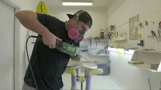 How To Fix a Nose Ding | SURFER | Roper's DIY Ding Repair