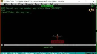 Multiple of two numbers | Programming in QBASIC 2021