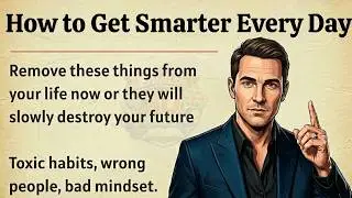 How to Get Smarter Every Day | Habits That Change Your Life | Motivational Story | Graded Reader