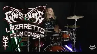 GHOSTEMANE - LAZARETTO (DRUM COVER) | lilithxm