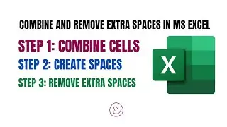 How to combine two columns in MS Excel (2024) | Merge Column in Excel