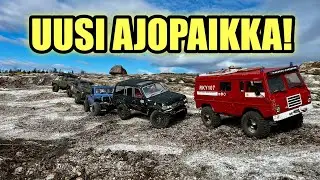 Uusi ajopaikka - Safarointia ja seikkailua jättimäisellä kalliolla.