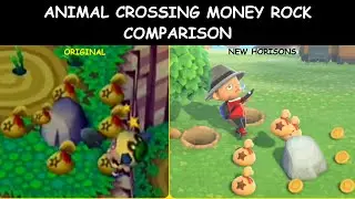 How Much Money From Bell Rock | Hitting Money Rock | Hitting Bell Rock | Animal Crossing
