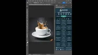 Photoshop with AI features Easy make photos taken at cafes #Photoshop #photo #retouch #photography