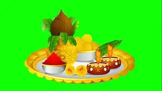 Arti ki thali Green Screen Video | Arti Plate Green screen video | GSEbackground | Release GSE.