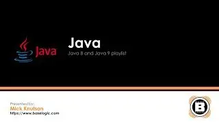 Java PlayList Intro Video