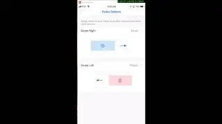 Week1:Swipe in Outlook Mobile