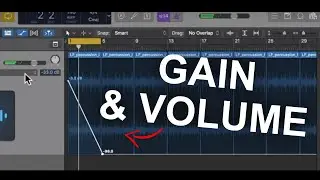 How to: Gain Staging & Volume Automation (Music Production in Logic Pro)