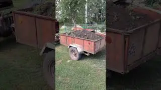 Минитрактор ПЕРЕЛОМКА самодельный 4×4 тяням тяжести