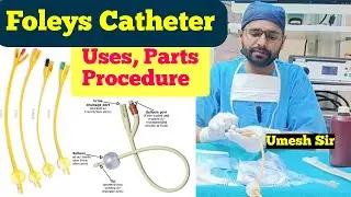 Foley catheter insertion | Foleys catheter size| foleys catheter use|foleys catheter#