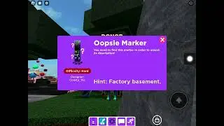 How to get (HARD) Oopsie Marker!😬🙃❔🚏