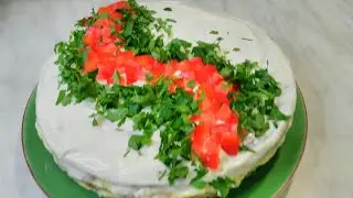 Печеночный торт.
