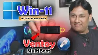 Windows 11 25H2 ISO in Ventoy for Unsupported Hardware 🔥