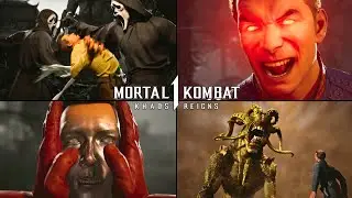 Mortal Kombat 1 – All Guest Character Fatalities & Brutalities on T-1000 | 4K ULTRA HD Showcase