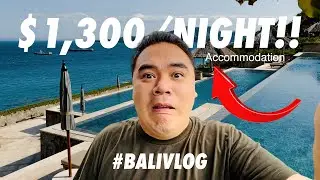 STAYING AT $1,300 PER NIGHT PLACE IN BALI 2022 and more! Part 1