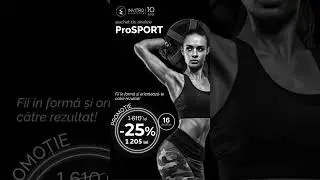 Reducere -25% la Pachetul de analize “ProSPORT”