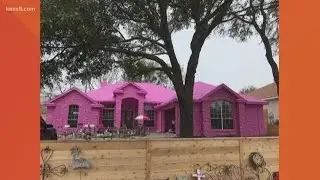 Austin man's pink home upsetting neighbors