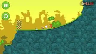 прохожу уровни с шариками на 3 звезды в bad piggies