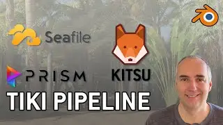 The Tiki movie pipeline with Seafile, Kitsu, Prism and Blender