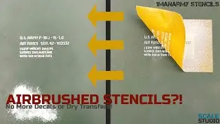 1ManArmy Aircraft Stencil test and Review