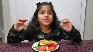 Kido's Channel - Advika meets Veggie Goddess!