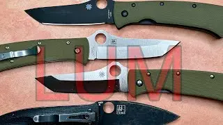 Spyderco Lum Tanto Satin Finish