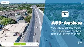 Ausbau A59: Was muss ich bei Einwendungen beachten?