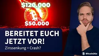 BITCOIN: Entscheidung steht kurz bevor! - Zinssenkung = Crash oder Bullrun? | Krypto News
