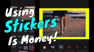 How To Add Stickers In CapCut Editor (App) | IOS & Android